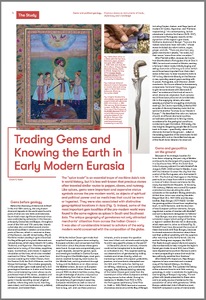 Trading gems and knowing the Earth in Early Modern Eurasia